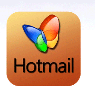 Tap here for Hotmail